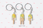 Load image into Gallery viewer, Fruity Popsicle Keychain
