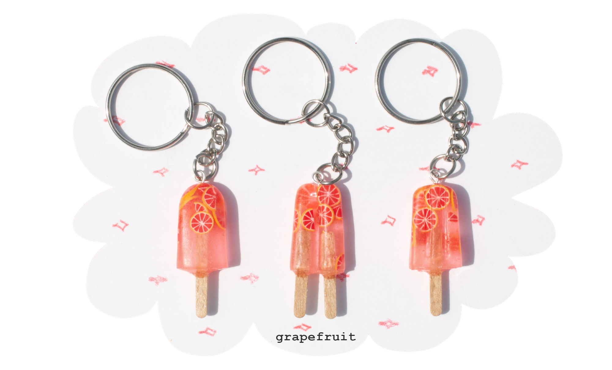 Fruity Popsicle Keychain