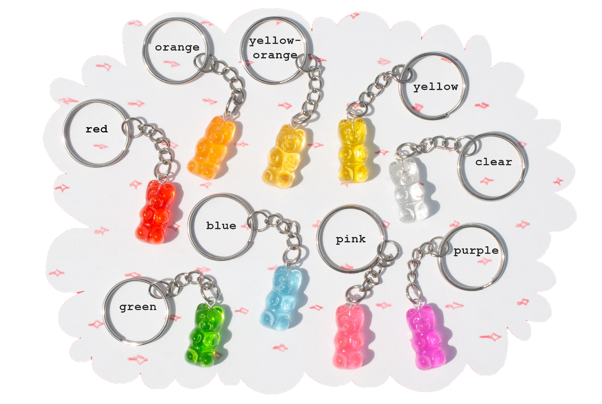 Gummi Bear Keychain